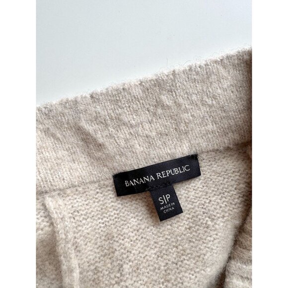 BANANA REPUBLIC Tulsi Blanket Stripe Wool Yak Blend Midi Sweater Skirt, Size S - Picture 11 of 14